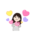 韓国好きな女の子（個別スタンプ：4）