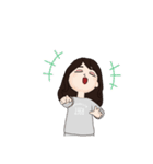 韓国好きな女の子（個別スタンプ：8）