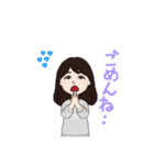 韓国好きな女の子（個別スタンプ：13）