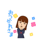 中学生の毎日日常（個別スタンプ：4）