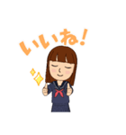 中学生の毎日日常（個別スタンプ：8）