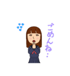 中学生の毎日日常（個別スタンプ：14）