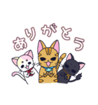 にゃん×3！！！（個別スタンプ：14）