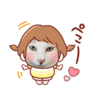 アーユルキャット春（個別スタンプ：4）
