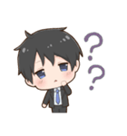 ぼんやりサラリーくん（個別スタンプ：22）