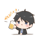 ぼんやりサラリーくん（個別スタンプ：28）