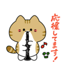 ふじねこ＊吹奏楽＆オーケストラ（個別スタンプ：3）