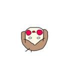 ぬるっと白目さん（個別スタンプ：1）
