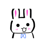 白うさぎちゃんスタンプ（個別スタンプ：4）