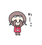 おばあちゃん（ナマケモノ）（個別スタンプ：18）