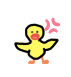 日常使いできるゆるいブラウンと仲間たち（個別スタンプ：9）