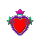 Mexican Tin Hearts（個別スタンプ：1）