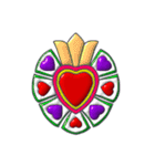 Mexican Tin Hearts（個別スタンプ：16）