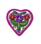 Mexican Tin Hearts（個別スタンプ：17）