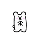 ネクタイのシロクマ -日常-（個別スタンプ：3）
