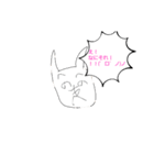 イラスト犬(1)（個別スタンプ：1）