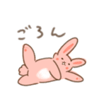 ごろんごろんどうぶつスタンプ（個別スタンプ：4）