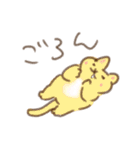 ごろんごろんどうぶつスタンプ（個別スタンプ：19）
