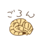 ごろんごろんどうぶつスタンプ（個別スタンプ：21）