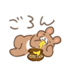 ごろんごろんどうぶつスタンプ（個別スタンプ：25）
