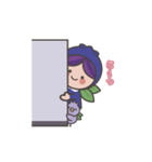 ブルベリッ娘とブルピヨ②（富谷市公式）（個別スタンプ：14）