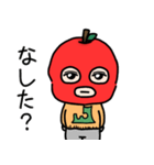 りんごマスクマン～津軽弁～（個別スタンプ：2）