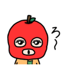 りんごマスクマン～津軽弁～（個別スタンプ：25）
