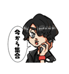 小林真之社長‐マーケティングチャンネル（個別スタンプ：3）