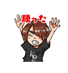 小林真之社長‐マーケティングチャンネル（個別スタンプ：24）