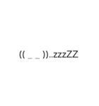 KaoMoji/顔文字（個別スタンプ：1）