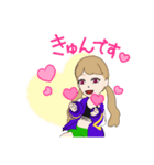 パリピの女の子 アバター（個別スタンプ：6）