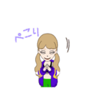 パリピの女の子 アバター（個別スタンプ：11）