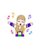 パリピの女の子 アバター（個別スタンプ：13）
