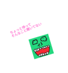 本当に考えない人（個別スタンプ：3）