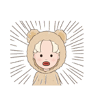 たらコ（くまver）（個別スタンプ：12）