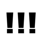 【日常的に使える】文字スタンプ（個別スタンプ：21）