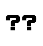 【日常的に使える】文字スタンプ（個別スタンプ：22）