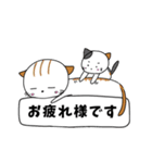 毎日使える敬語スタンプ ねこ（個別スタンプ：31）