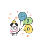 ぽんぽこワンワン（個別スタンプ：28）