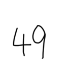 文字スタンプ 1（個別スタンプ：26）