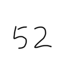 文字スタンプ 1（個別スタンプ：27）