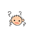 こどものえ(クレヨン)（個別スタンプ：21）