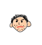 こどものえ(クレヨン)（個別スタンプ：23）