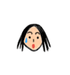 こどものえ(クレヨン)（個別スタンプ：24）