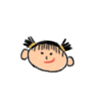 こどものえ(クレヨン)（個別スタンプ：25）