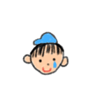 こどものえ(クレヨン)（個別スタンプ：27）