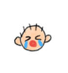 こどものえ(クレヨン)（個別スタンプ：28）