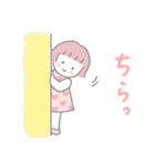 毎日使える☆女の子とうさぎ（敬語）（個別スタンプ：20）