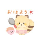 ココロアライグマ LINEスタンプ（個別スタンプ：7）