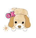 かわいい犬の使いやすいスタンプ（個別スタンプ：2）